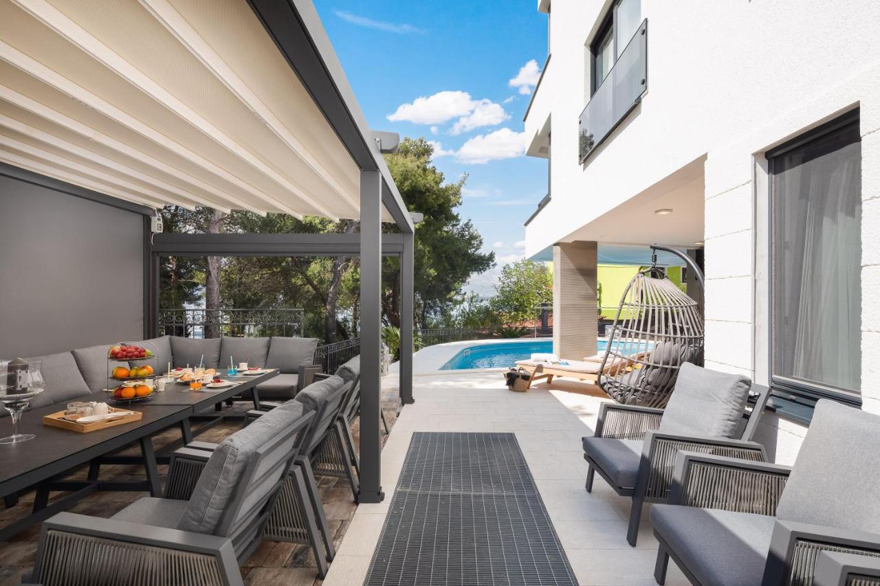 Beach Villa Valentina Trogir Bagian luar foto