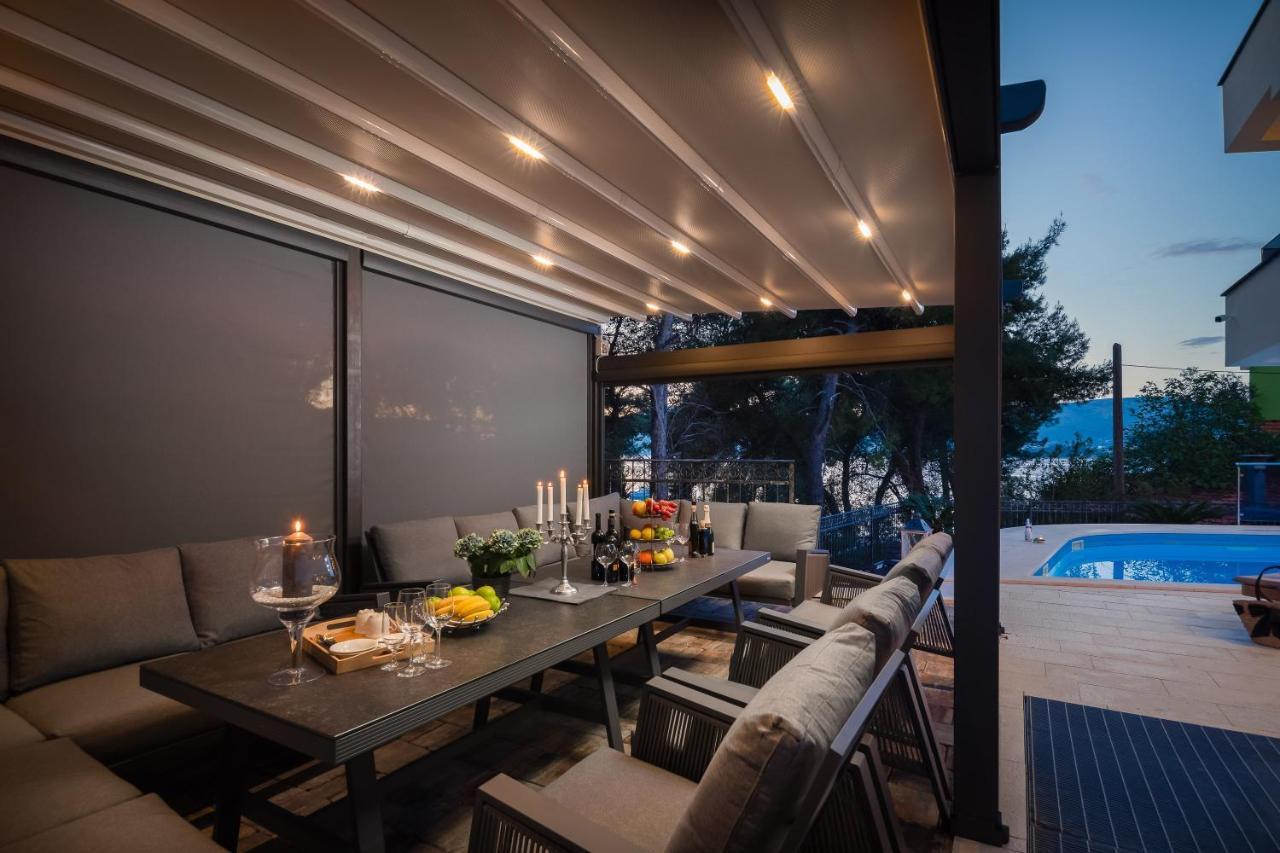 Beach Villa Valentina Trogir Bagian luar foto