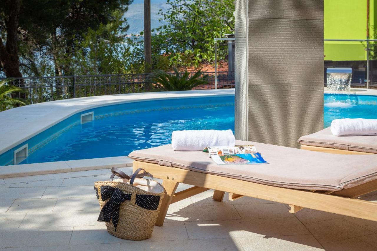 Beach Villa Valentina Trogir Bagian luar foto