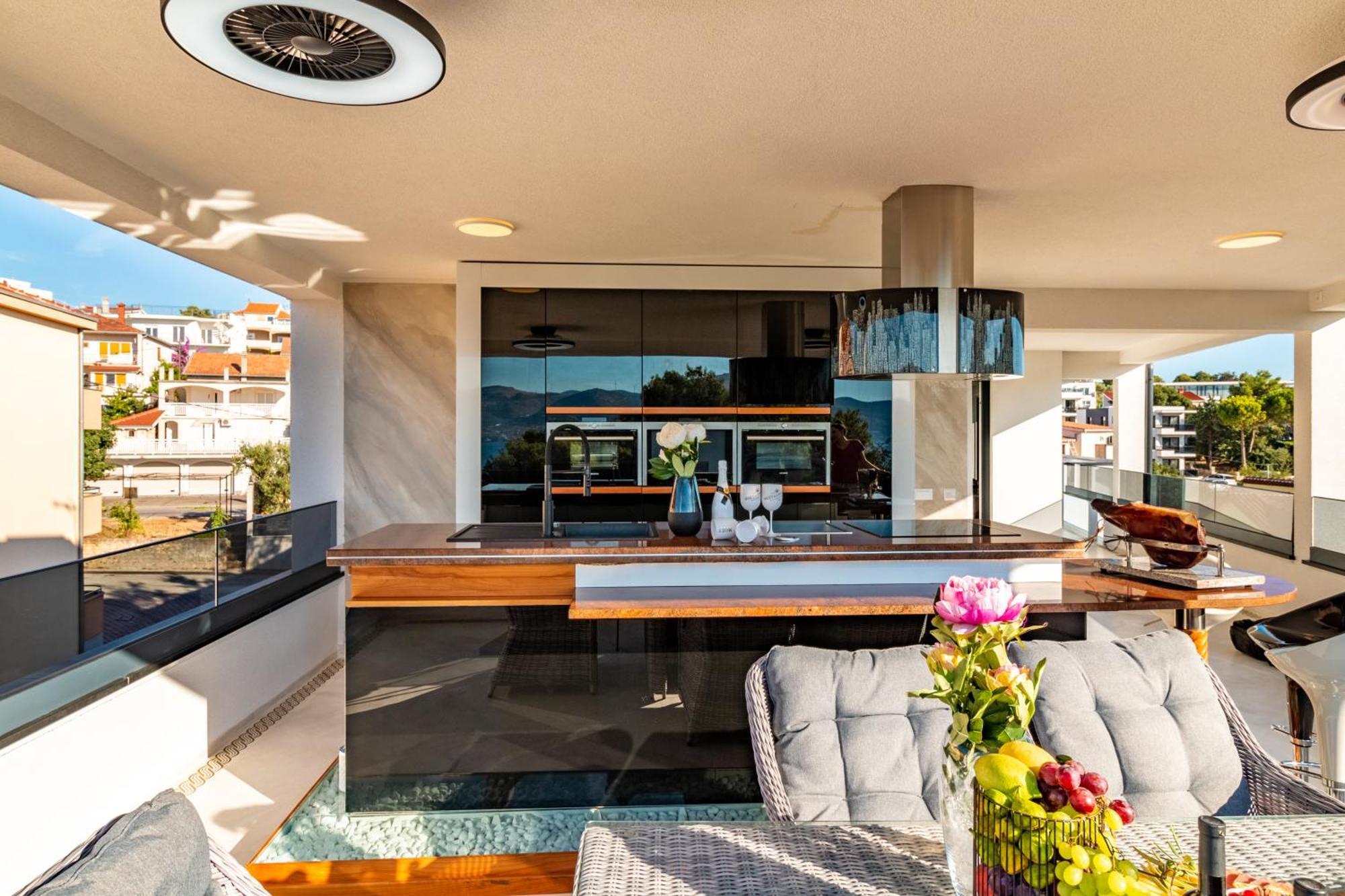 Beach Villa Valentina Trogir Ruang foto