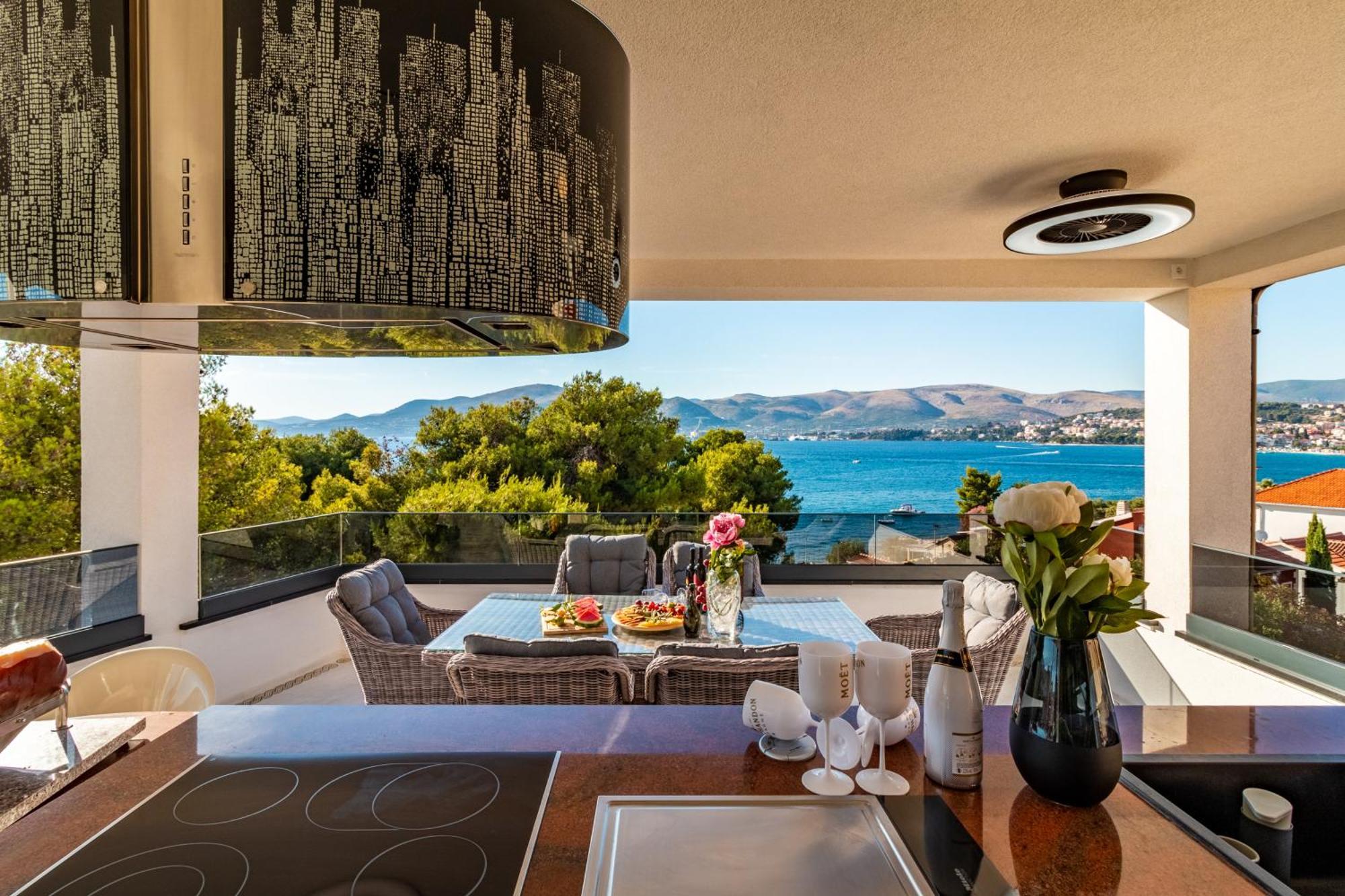 Beach Villa Valentina Trogir Ruang foto